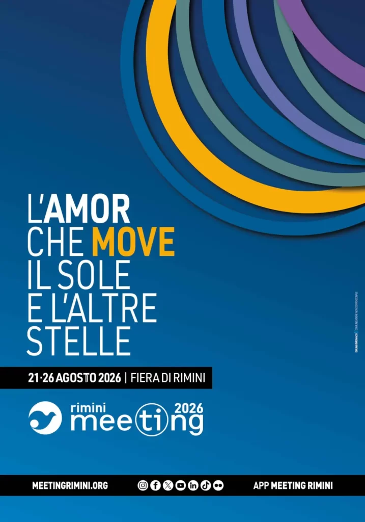 Meeting Rimini 2026 L’amor che move il sole e l’altre stelle
