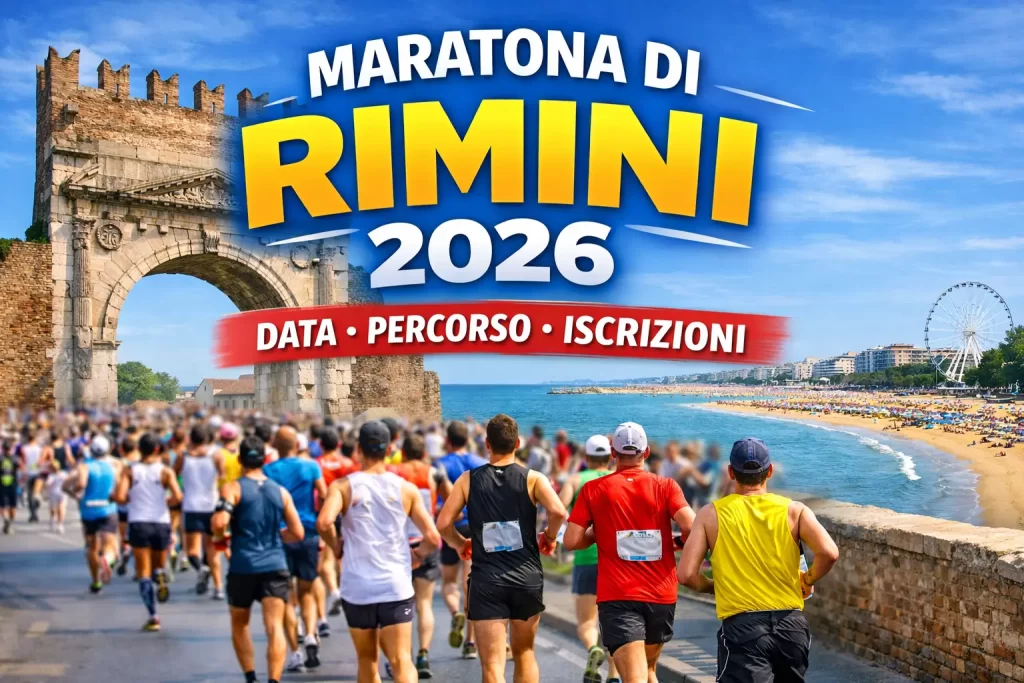 Maratona di Rimini 2026, data, percorso, iscrizioni